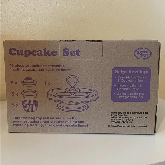NIB Green Toys Cupcake Set - Picture 4 of 6